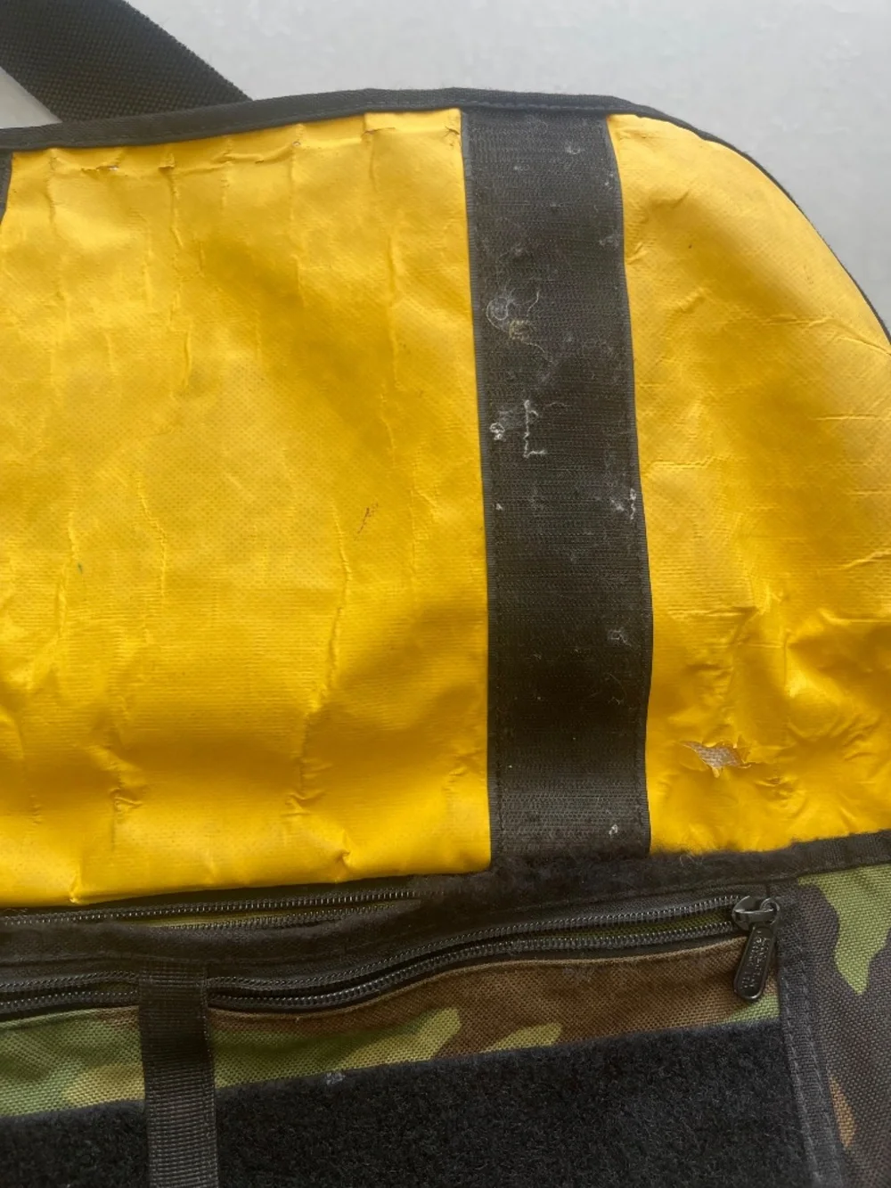 Vintage Manhattan Portage Camo Messenger Bag Cordura Military Shoulder Bag